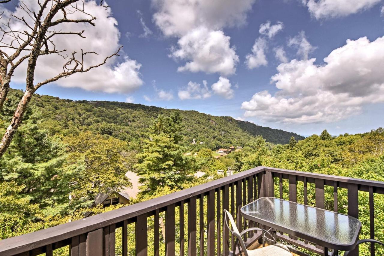 Beech Mountain Condo With Balcony, Walk To Resort! Екстериор снимка