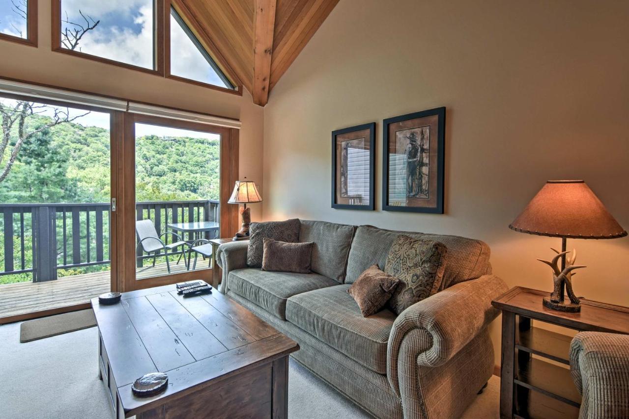 Beech Mountain Condo With Balcony, Walk To Resort! Екстериор снимка